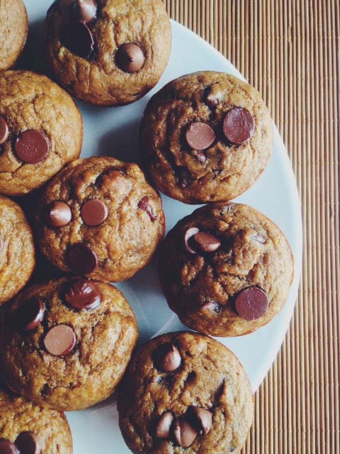 Banana Chip Muffins will have you “Going Bananas”