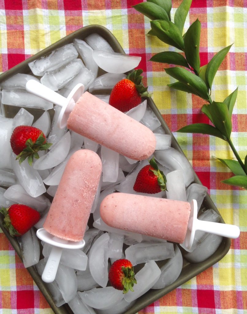 Strawberry Fields Popsicles 1