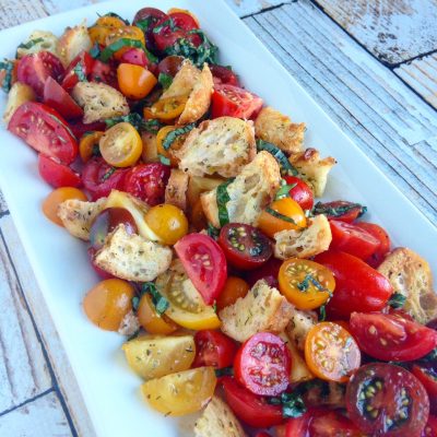 Panzanella Salad with “Wild Wonders” Tomatoes