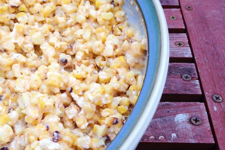 Spicy Grilled Sweet Corn Salad