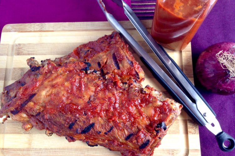 Homemade BBQ Ribs with Sweet Is The Spice Sauce