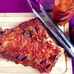 BBQ Ribs made with Sweet Is The Spice Sauce
