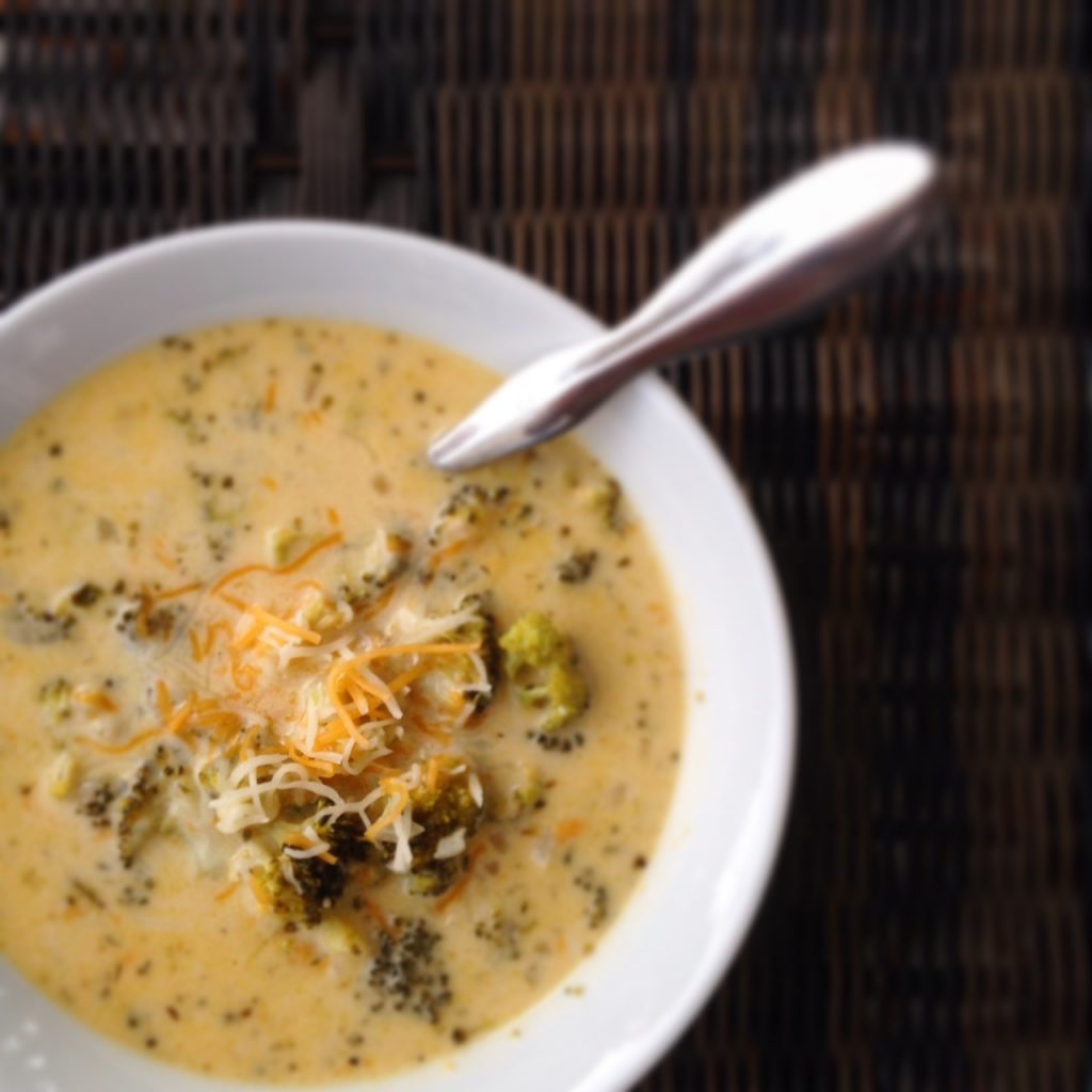 Broccoli Cheddar Soup 1