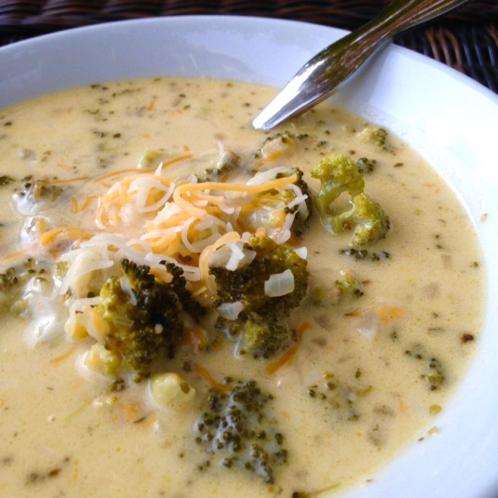 Broccoli Cheddar Soup 2