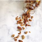 Spiced Coconut Granola with Apricot Honey