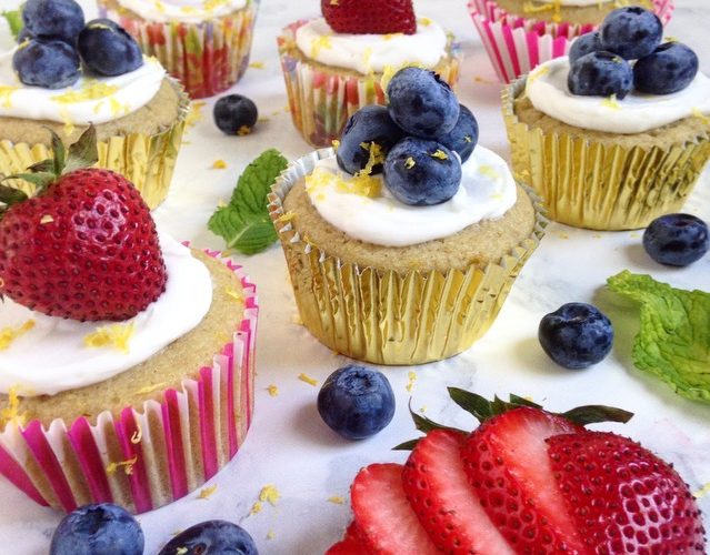 Lemon Olive Oil Cupcakes